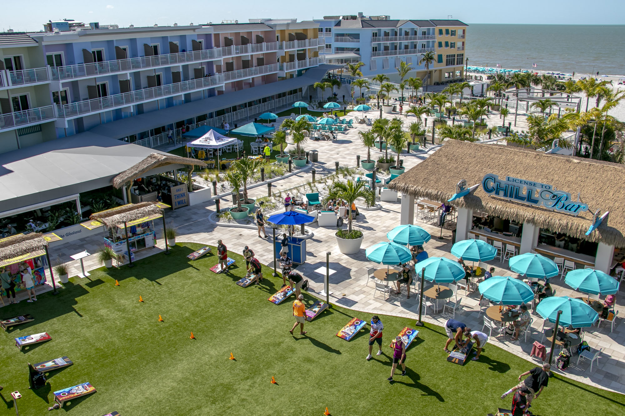 Activity on Sunset Terrace