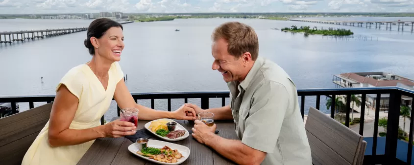 waterfront dining