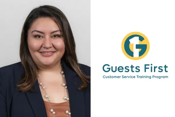 Crystal Wanke, hospitality training specialist for the Guest First Customer Service Training Program